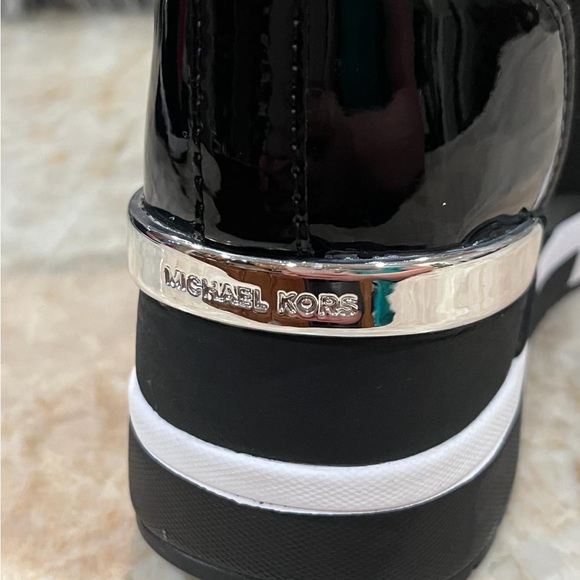 Michael Michael Kors Skyler Wedge Bootie Sock Sneakers - Women - Picture 7 of 7